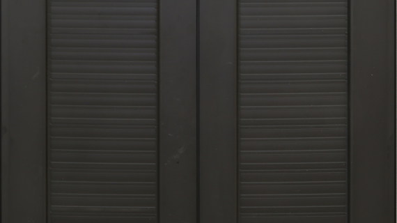 Volet 2 Battants 800X850 Noir